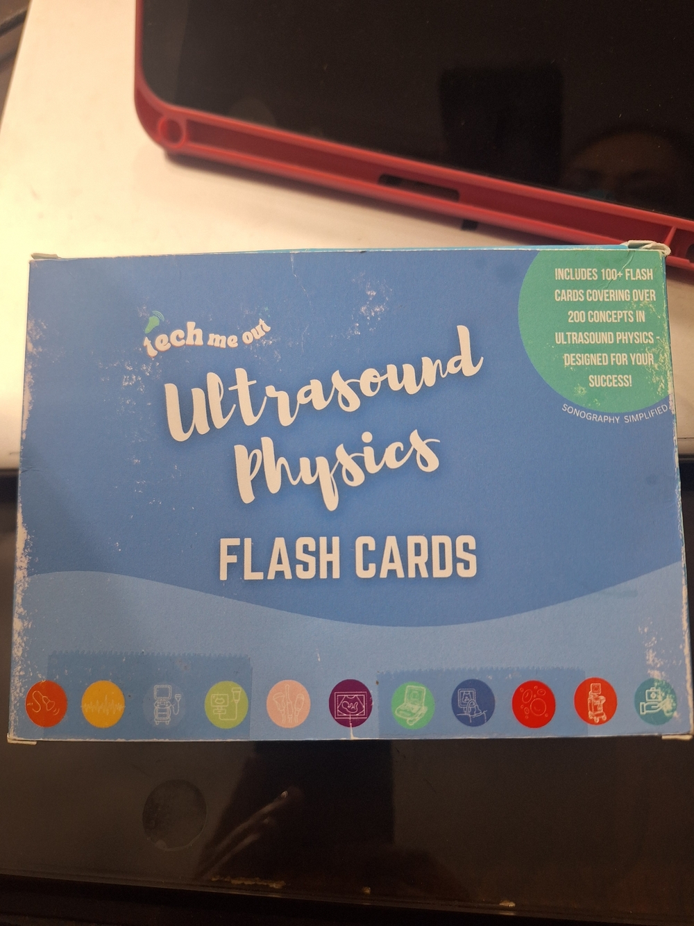 Ultrasound Physics Flash Cards - Blue